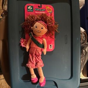 Respectful Rosie Doll - Girl Scouts-Pink and Green